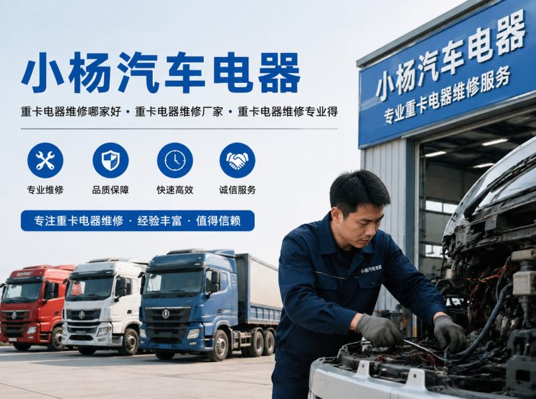 肇东为重卡运输提供电器维修方案